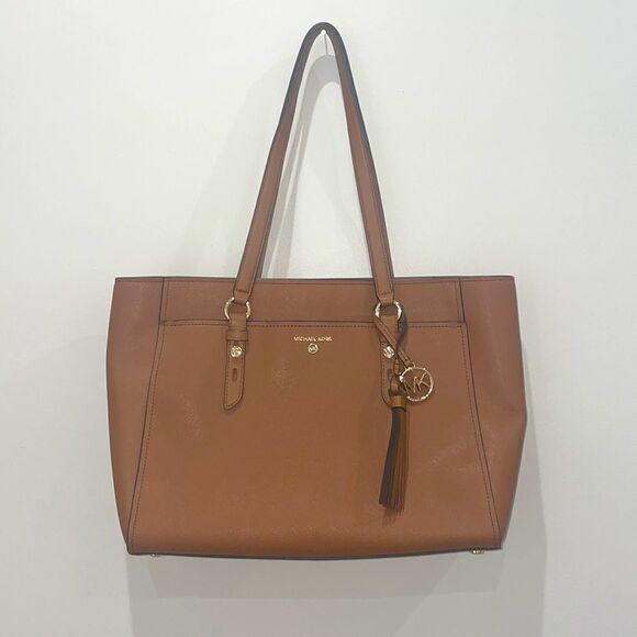 Michael Kors Sullivan Large Multifunction Leather Tote - Picture 1 of 11